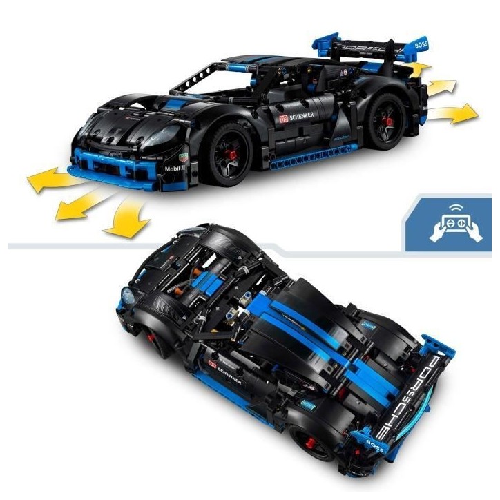 LEGO Technic 42176 Voiture de course Porsche GT4 e-Performance - Modele télécommandé LEGO Technic 42176 Voiture de course Porsche GT4 e-Performance - Modele télécommandé