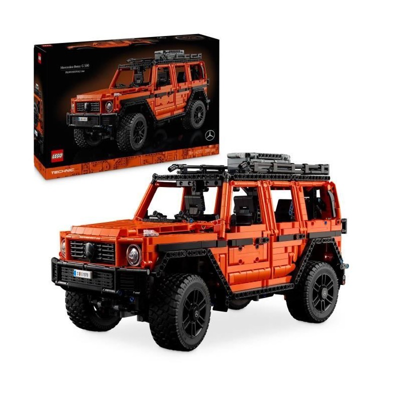 LEGO Technic Mercedes-Benz G500 PROFESSIONAL Line - Maquette Voiture a LEGO Technic Mercedes-Benz G500 PROFESSIONAL Line - Maquette Voiture a