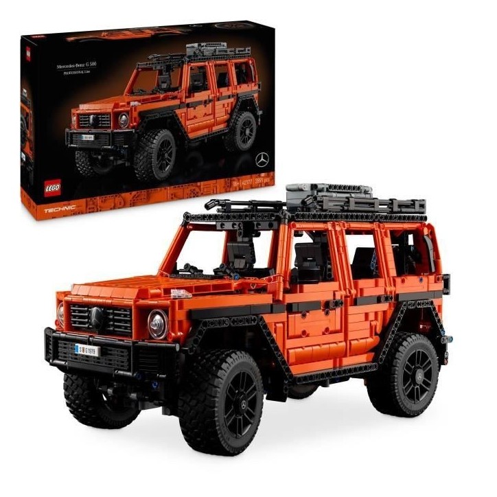 LEGO Technic Mercedes-Benz G500 PROFESSIONAL Line - Maquette Voiture a Construire pour Adultes - Modele de Classe G - Idée Cade