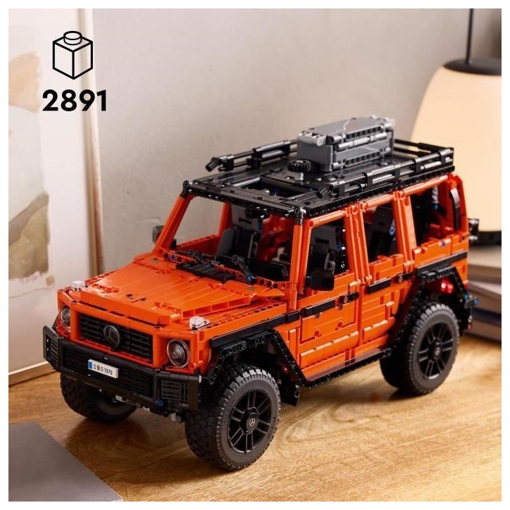 LEGO Technic Mercedes-Benz G500 PROFESSIONAL Line - Maquette Voiture a Construire pour Adultes - Modele de Classe G - Idée Cade