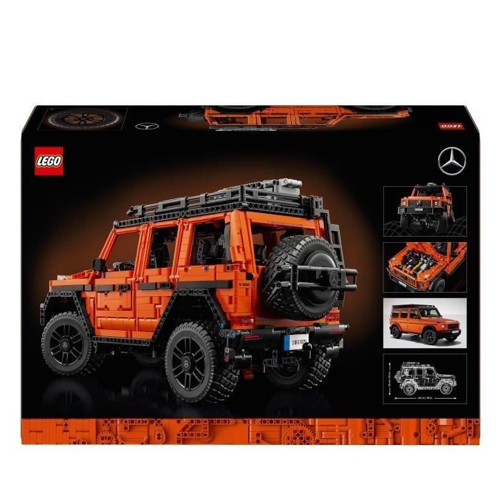 LEGO Technic Mercedes-Benz G500 PROFESSIONAL Line - Maquette Voiture a Construire pour Adultes - Modele de Classe G - Idée Cade