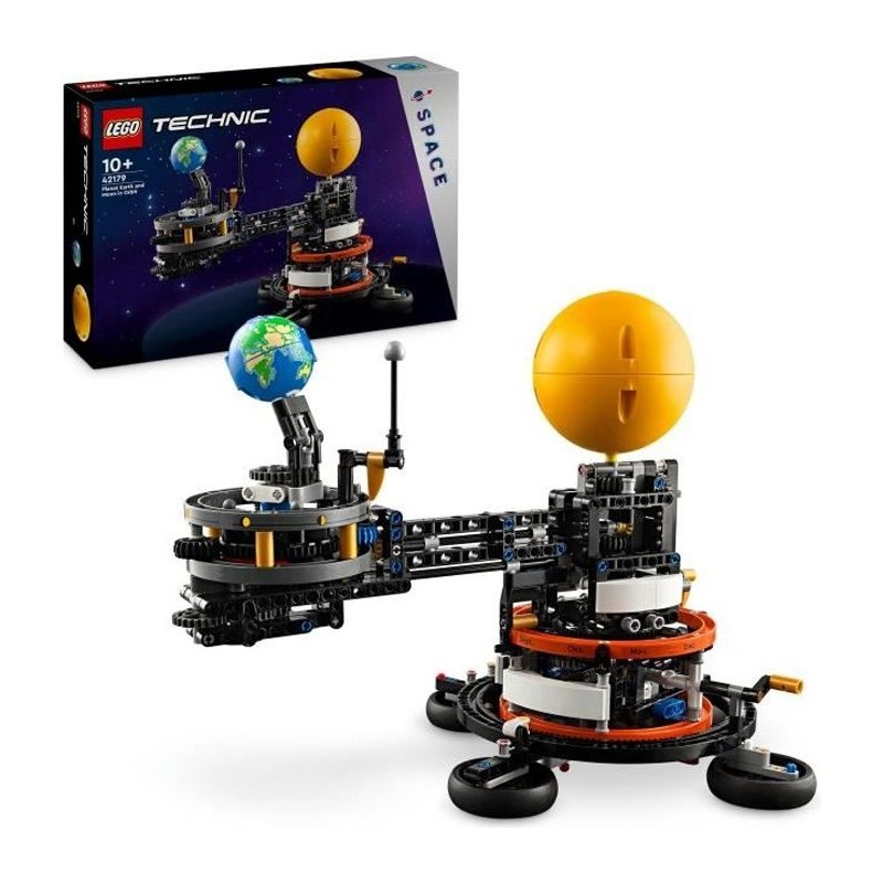 LEGO Technic 42179 La Planete Terre et la Lune en Orbite, Jouet, Theme LEGO Technic 42179 La Planete Terre et la Lune en Orbite, Jouet, Theme