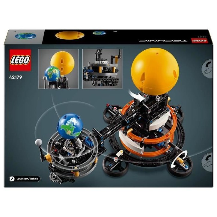 LEGO Technic 42179 La Planete Terre et la Lune en Orbite, Jouet, Theme du Systeme Solaire LEGO Technic 42179 La Planete Terre et la Lune en Orbite, Jouet, Theme du Systeme Solaire