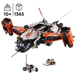 LEGO Technic 42181 Le Vaisseau Spatial Cargo VTOL LT81, Jouet de Const
