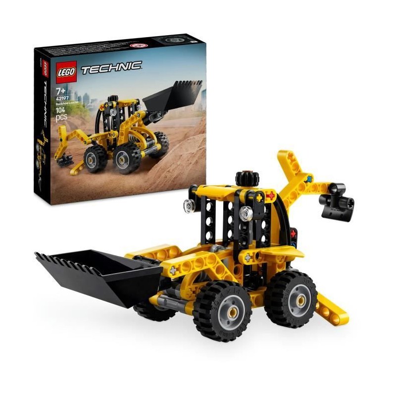 LEGO Technic 42197 Le tractopelle - Jeu de construction et cadeau pour LEGO Technic 42197 Le tractopelle - Jeu de construction et cadeau pour