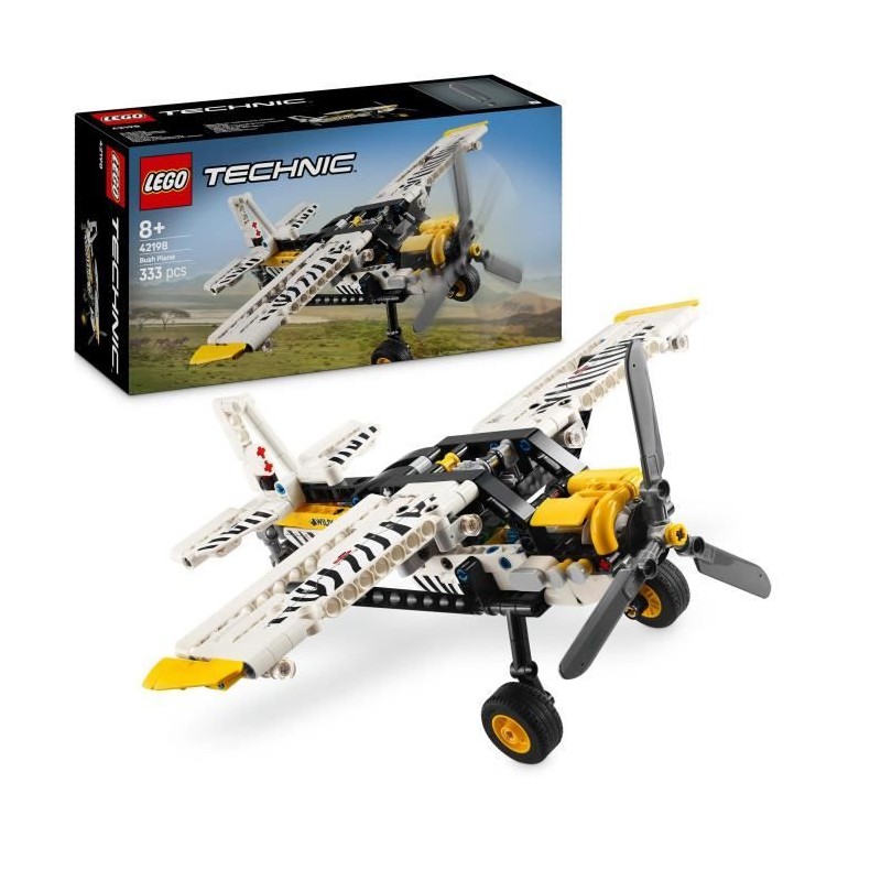 LEGO Technic 42198 L'avion de brousse - Jeu de construction pour garç LEGO Technic 42198 L'avion de brousse - Jeu de construction pour garç