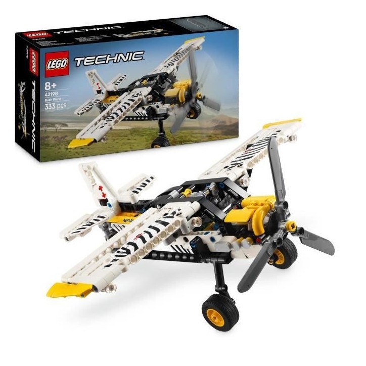 LEGO Technic 42198 L'avion de brousse - Jeu de construction pour garçon des 8 ans LEGO Technic 42198 L'avion de brousse - Jeu de construction pour garçon des 8 ans