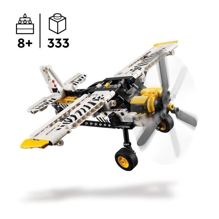 LEGO Technic 42198 L'avion de brousse - Jeu de construction pour garçon des 8 ans LEGO Technic 42198 L'avion de brousse - Jeu de construction pour garçon des 8 ans