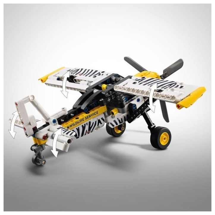 LEGO Technic 42198 L'avion de brousse - Jeu de construction pour garçon des 8 ans LEGO Technic 42198 L'avion de brousse - Jeu de construction pour garçon des 8 ans