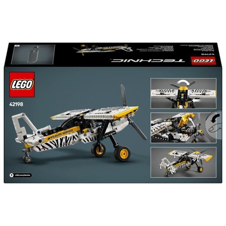 LEGO Technic 42198 L'avion de brousse - Jeu de construction pour garçon des 8 ans LEGO Technic 42198 L'avion de brousse - Jeu de construction pour garçon des 8 ans