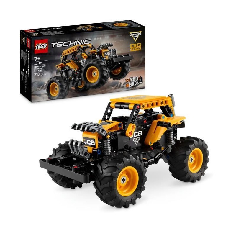 LEGO Technic 42199 Monster Jam DIGatron a rétrofriction - Maquette de LEGO Technic 42199 Monster Jam DIGatron a rétrofriction - Maquette de