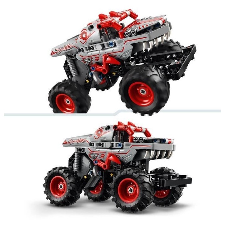 LEGO Technic 42200 Monster Jam ThunderROARus a rétrofriction - Camion dinosaure des 7 ans