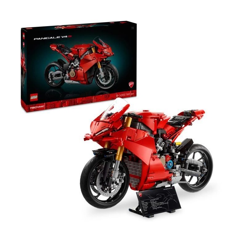 LEGO Technic 42202 La Moto Ducati Panigale V4 S - Moto a construire po LEGO Technic 42202 La Moto Ducati Panigale V4 S - Moto a construire po
