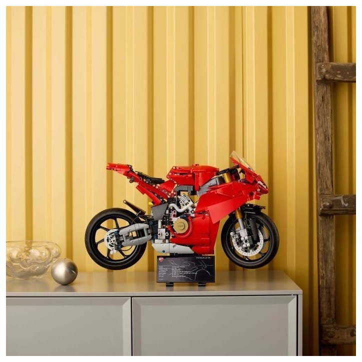 LEGO Technic 42202 La Moto Ducati Panigale V4 S - Moto a construire pour adulte
