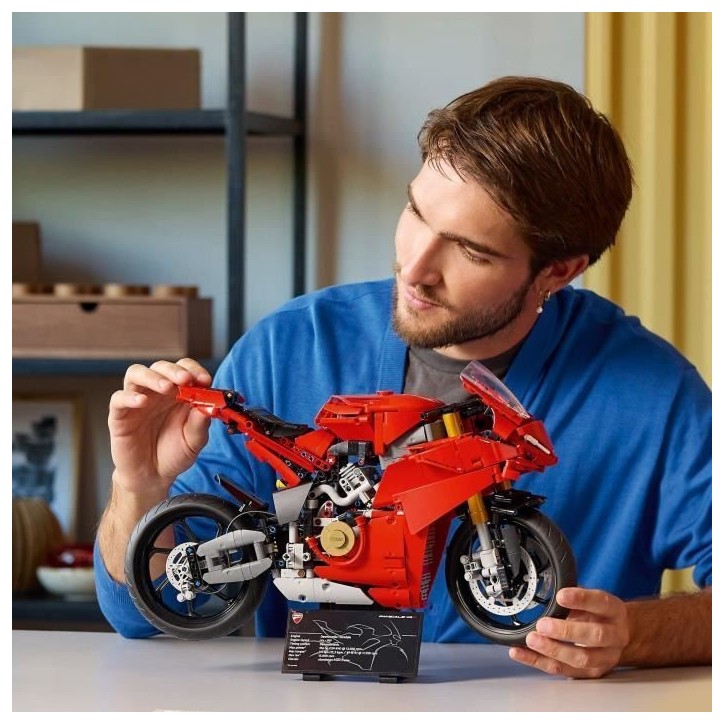LEGO Technic 42202 La Moto Ducati Panigale V4 S - Moto a construire pour adulte