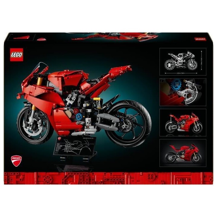 LEGO Technic 42202 La Moto Ducati Panigale V4 S - Moto a construire pour adulte