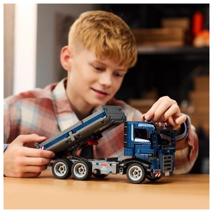 LEGO Technic 42203 Camion benne - Jeu de construction pour garçon des 9 ans - Idée cadeau