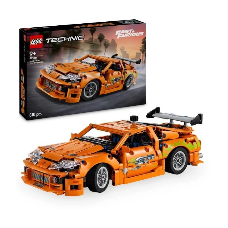 LEGO Technic 42204 Fast and Furious Toyota Supra MK4 - Jouet voiture p