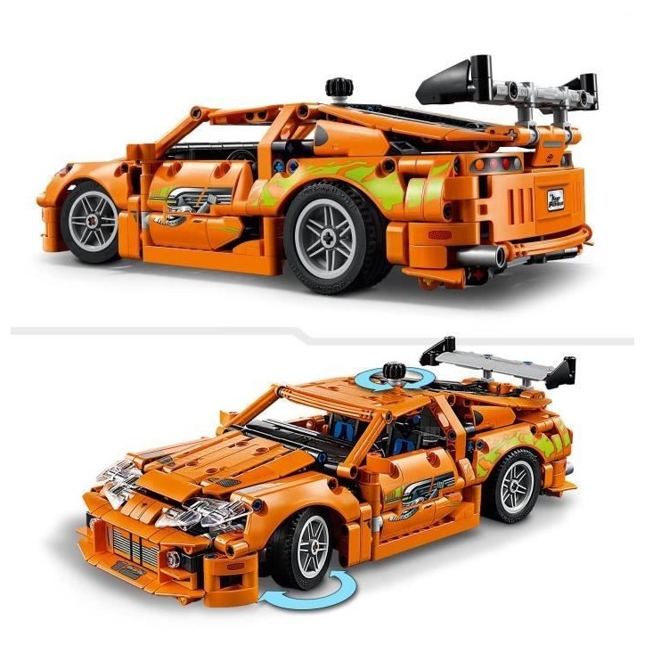 LEGO Technic 42204 Fast and Furious Toyota Supra MK4 - Jouet voiture pour garçon des 9 ans