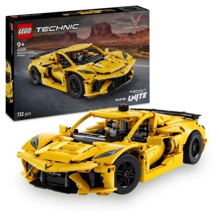 LEGO Technic 42205 Chevrolet Corvette Stingray - Voiture de sport pour