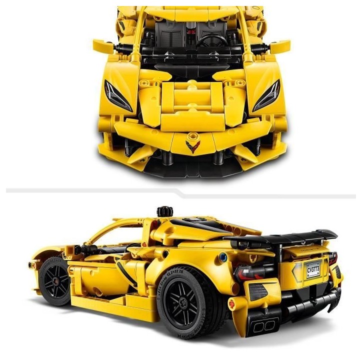 LEGO Technic 42205 Chevrolet Corvette Stingray - Voiture de sport pour garçon des 9 ans