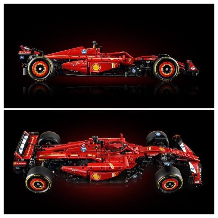 LEGO Technic 42207 F1 Ferrari SF-24 - Voiture collector avec moteur V6 pour adulte
