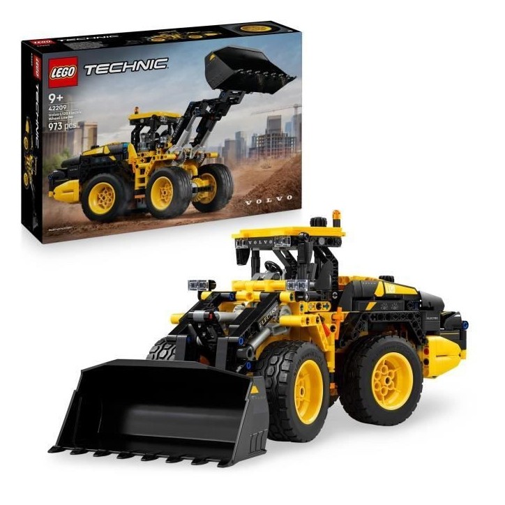 LEGO Technic 42209 La Chargeuse sur Pneus Volvo L120 Electric - Jeu pour Garçon des 9 ans