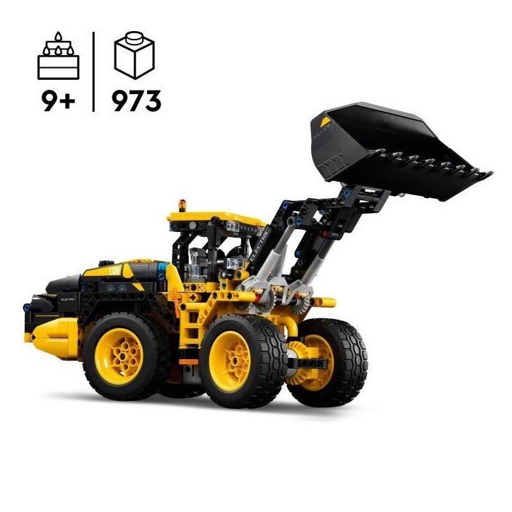 LEGO Technic 42209 La Chargeuse sur Pneus Volvo L120 Electric - Jeu pour Garçon des 9 ans