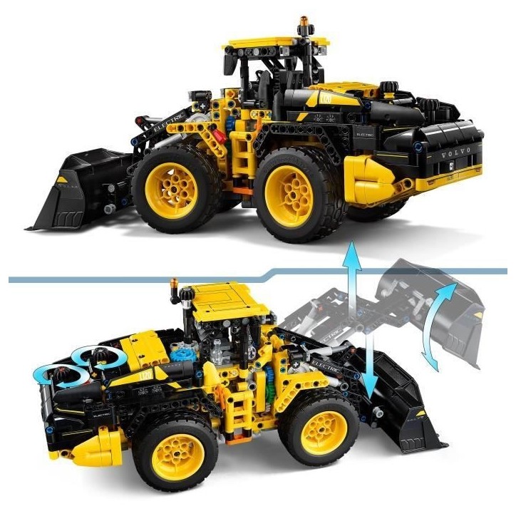 LEGO Technic 42209 La Chargeuse sur Pneus Volvo L120 Electric - Jeu pour Garçon des 9 ans