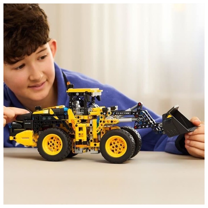 LEGO Technic 42209 La Chargeuse sur Pneus Volvo L120 Electric - Jeu pour Garçon des 9 ans