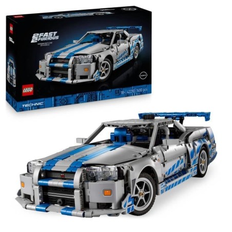 LEGO Technic 42210 Voiture Nissan Skyline GT-R (R34) 2 Fast 2 Furious