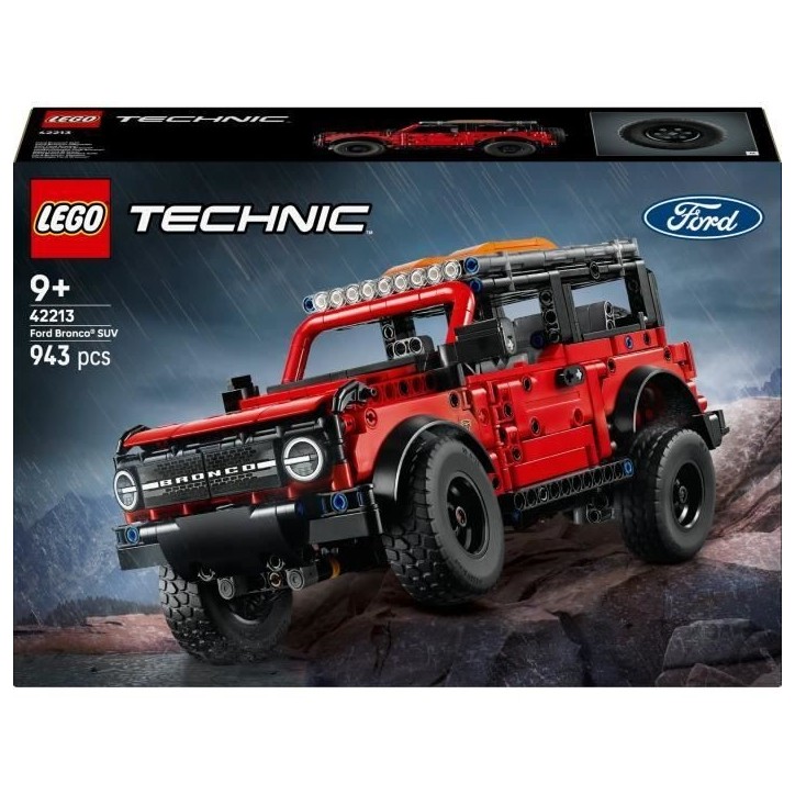 LEGO Technic 42213 SUV Ford Bronco - Jeu de Construction Collector enfant des 9 ans