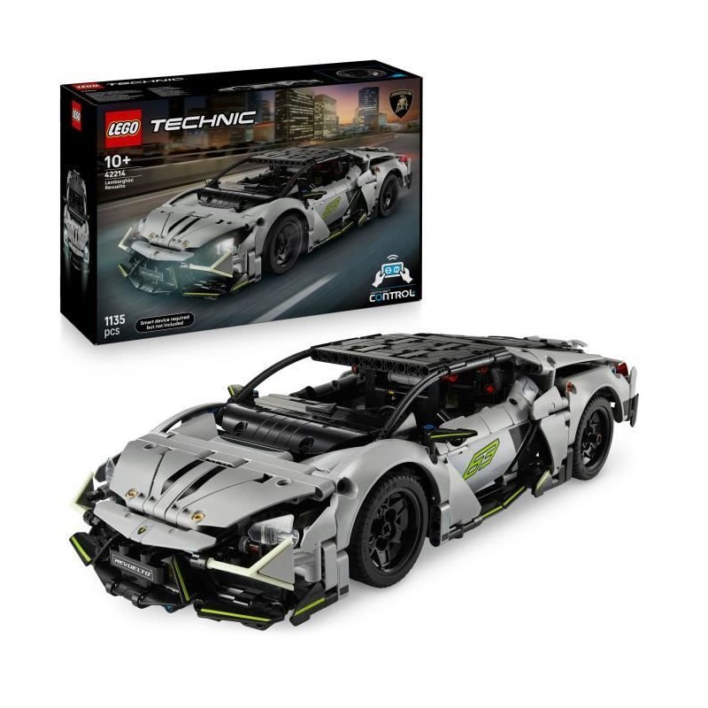 LEGO Technic 42214 Supercar Lamborghini Revuelto - Jeu de Construction LEGO Technic 42214 Supercar Lamborghini Revuelto - Jeu de Construction