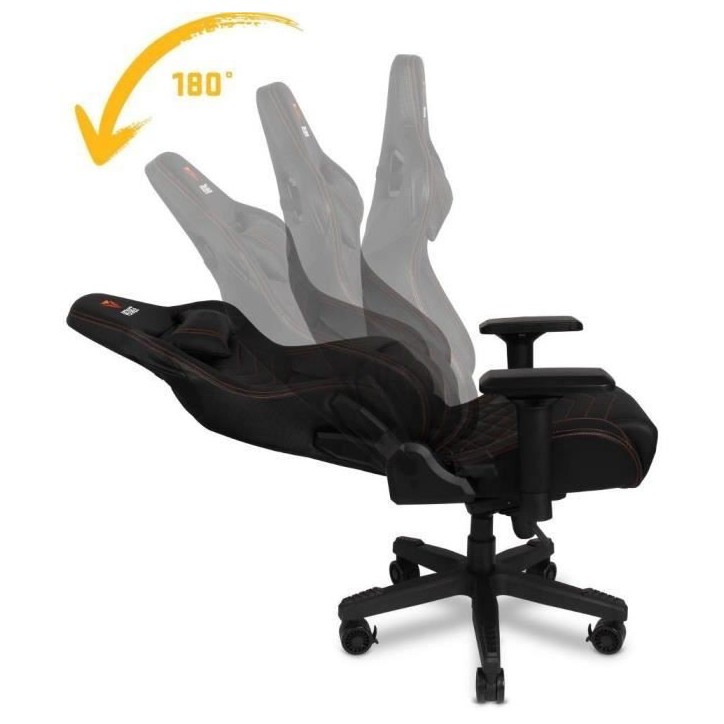 Chaise gaming - FORSAGE XL - YENKEE - YGC 200BK