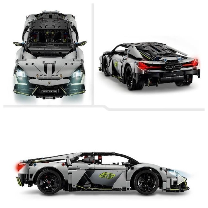 LEGO Technic 42214 Supercar Lamborghini Revuelto - Jeu de Construction enfant 10 ans