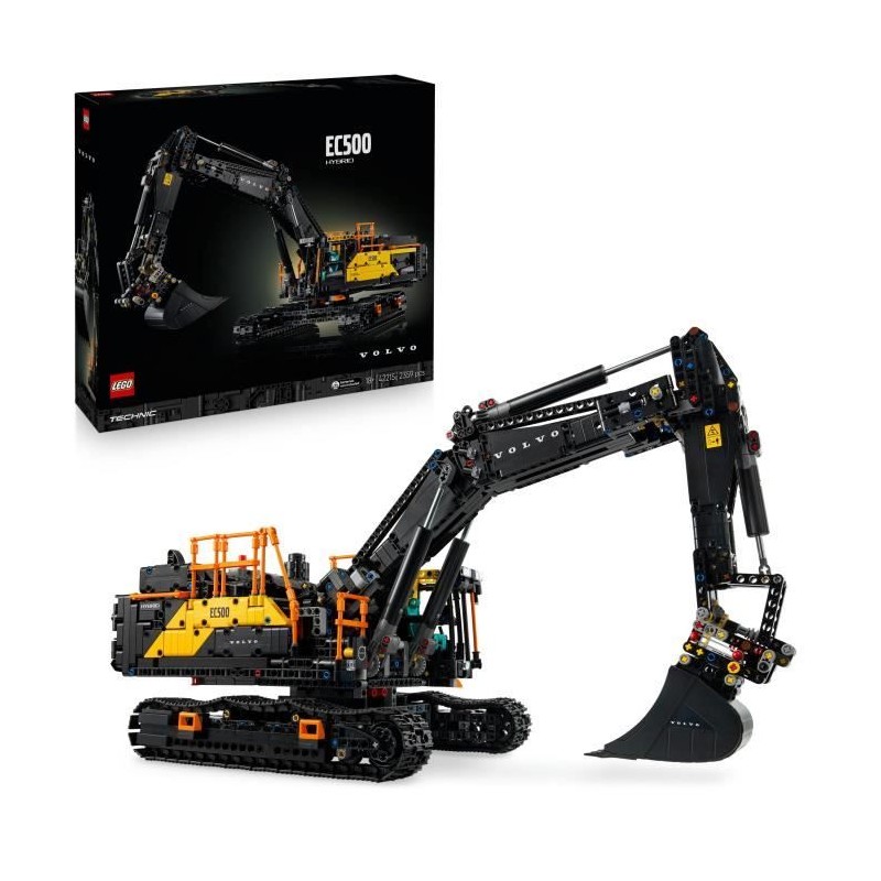 LEGO Technic 42215 Pelleteuse Volvo EC500 Hybride - Set de Constructio LEGO Technic 42215 Pelleteuse Volvo EC500 Hybride - Set de Constructio
