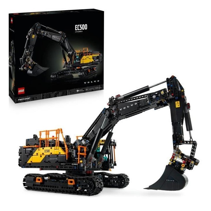 LEGO Technic 42215 Pelleteuse Volvo EC500 Hybride - Set de Construction pour Adulte - Déco LEGO Technic 42215 Pelleteuse Volvo EC500 Hybride - Set de Construction pour Adulte - Déco