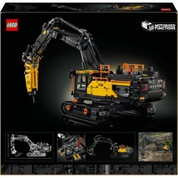 LEGO Technic 42215 Pelleteuse Volvo EC500 Hybride - Set de Constructio