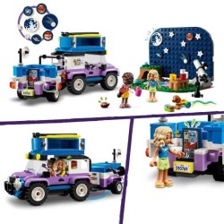 LEGO 42603 Friends Le Camping-Car d'Observation des Étoiles, Jouet po