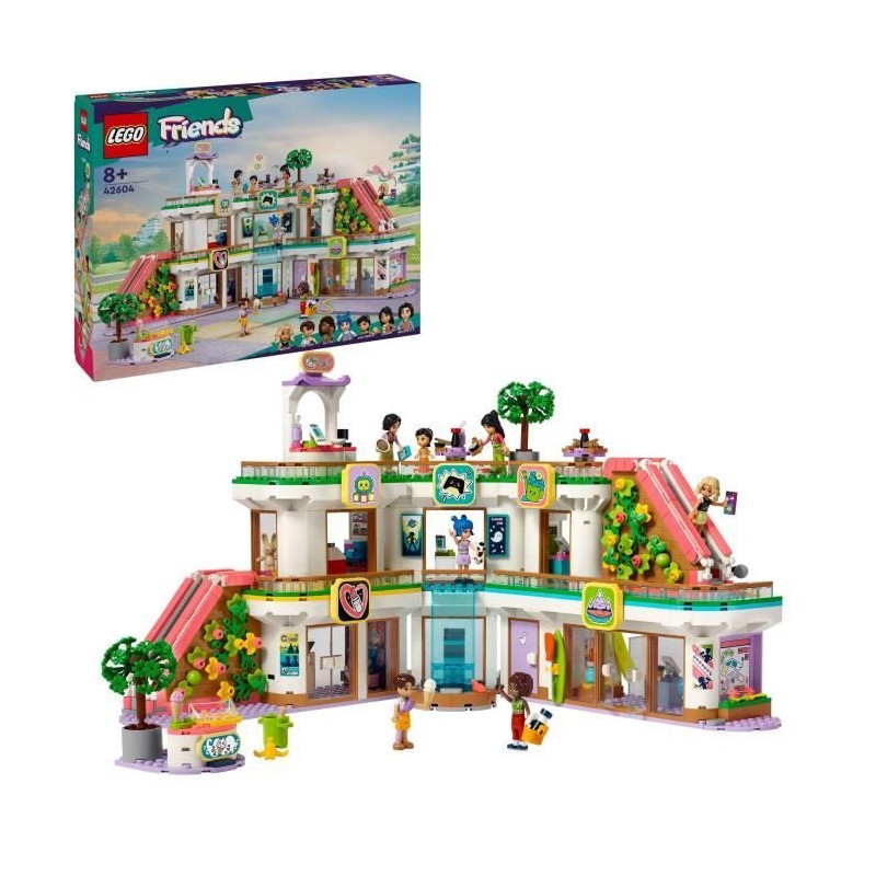 LEGO 42604 Friends Le Centre Commercial de Heartlake City, Jouet de Po LEGO 42604 Friends Le Centre Commercial de Heartlake City, Jouet de Po