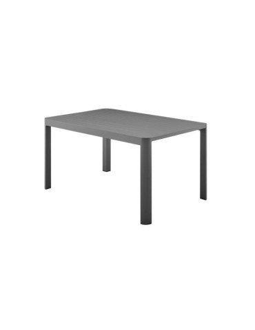 Table de jardin extensible en aluminium - 97/149 x 149 x 149 x 75 cm