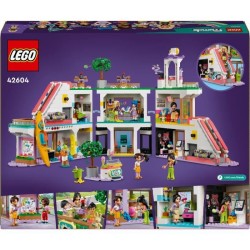LEGO 42604 Friends Le Centre Commercial de Heartlake City, Jouet de Po