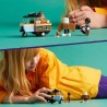 LEGO 42606 Friends Le Chariot de Pâtisseries Mobile, Jouet Éducatif