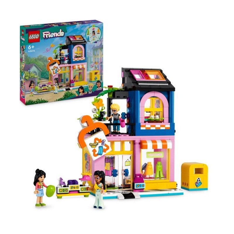 LEGO 42614 Friends La Boutique de Vetements Vintage, Modele avec les M LEGO 42614 Friends La Boutique de Vetements Vintage, Modele avec les M