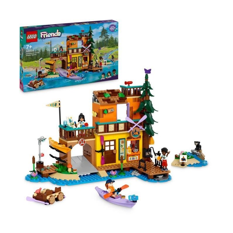 LEGO Friends 42626 Sports aquatiques a la base d'aventure - Jouet de c LEGO Friends 42626 Sports aquatiques a la base d'aventure - Jouet de c
