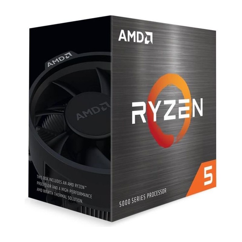 Processeur - AMD - Ryzen 5 5600 (100-100000927BOX) Processeur - AMD - Ryzen 5 5600 (100-100000927BOX)