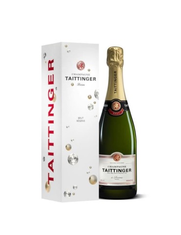 Champagne Taittinger Brut Réserve avec étui - 75 cl