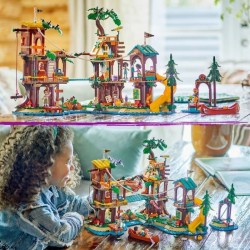 LEGO Friends 42631 La cabane dans l'arbre de la base de loisirs -Jeu c
