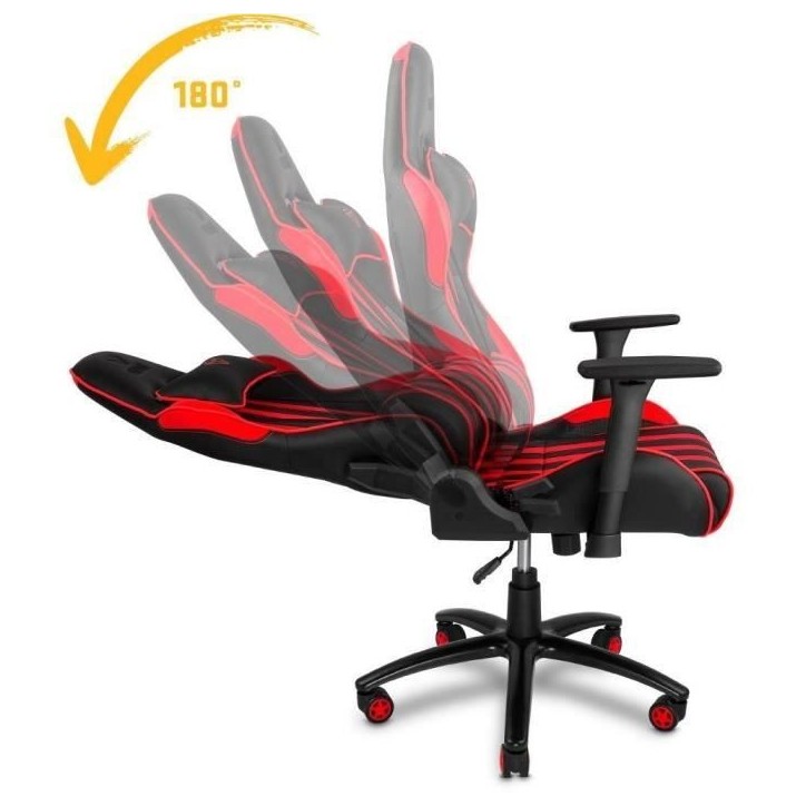Chaise gaming - SABOTAGE - YENKEE - YGC 100RD Chaise gaming - SABOTAGE - YENKEE - YGC 100RD