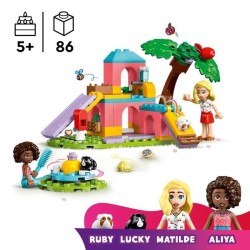 LEGO Friends 42640 L'Aire de Jeux des Cochons d'Inde - Jouet & Jeu de